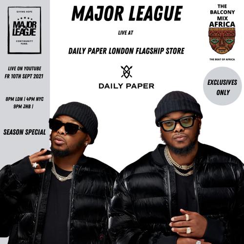 Major League – Amapiano Balcony Mix Africa (Live In London) S3 EP8 Mp3 Download